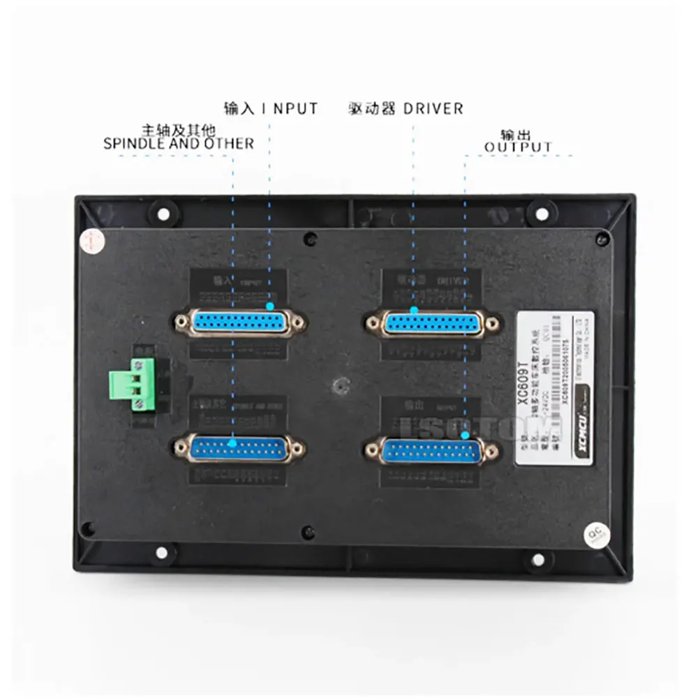 The Latest Xc609t Cnc Controller 2-axis Linkage Cnc Lathe And Grinder Control System G Code Programmable Threadable