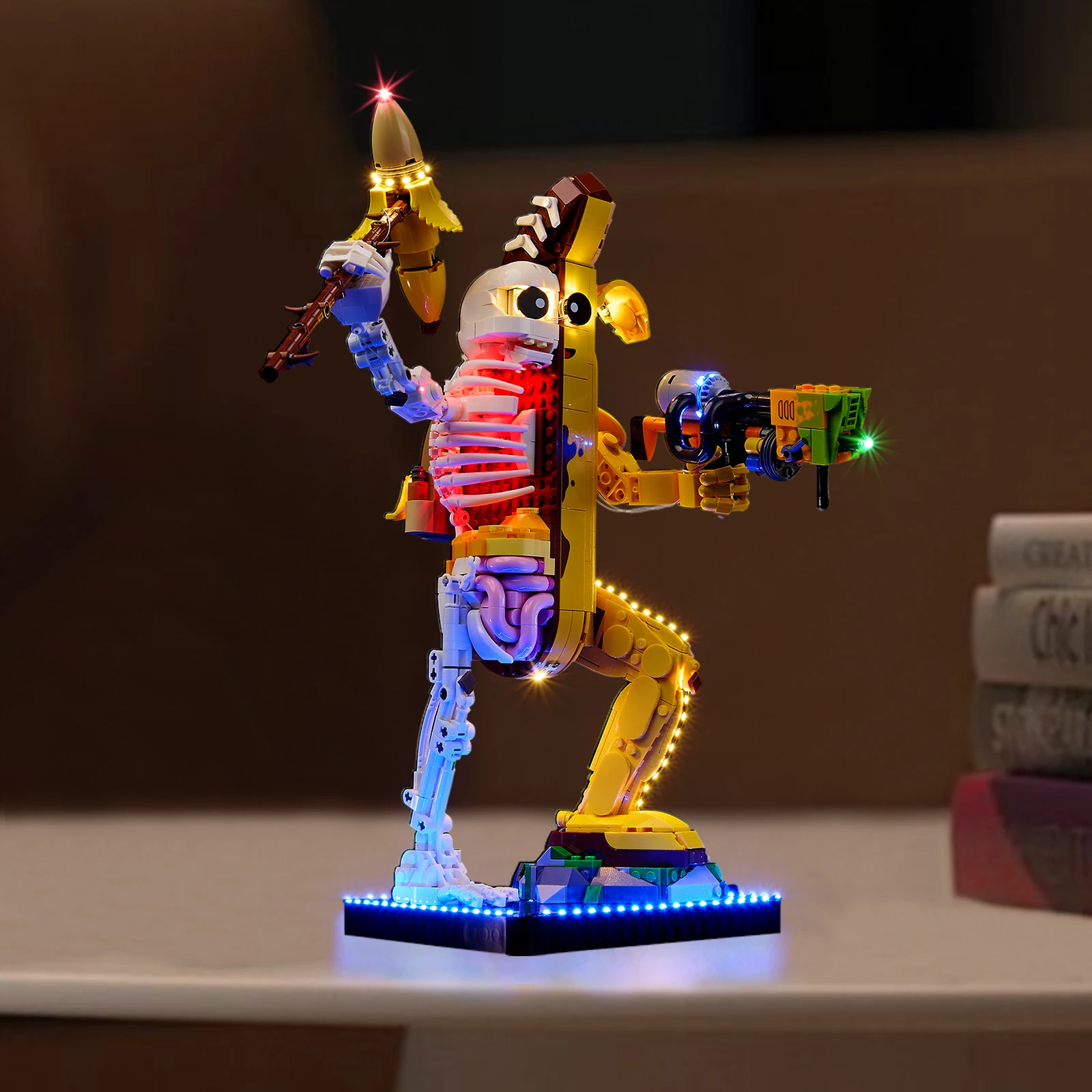 LED-Beleuchtungsset Passend für LEGO Fortnite Peely Bone 77072 Bausteine