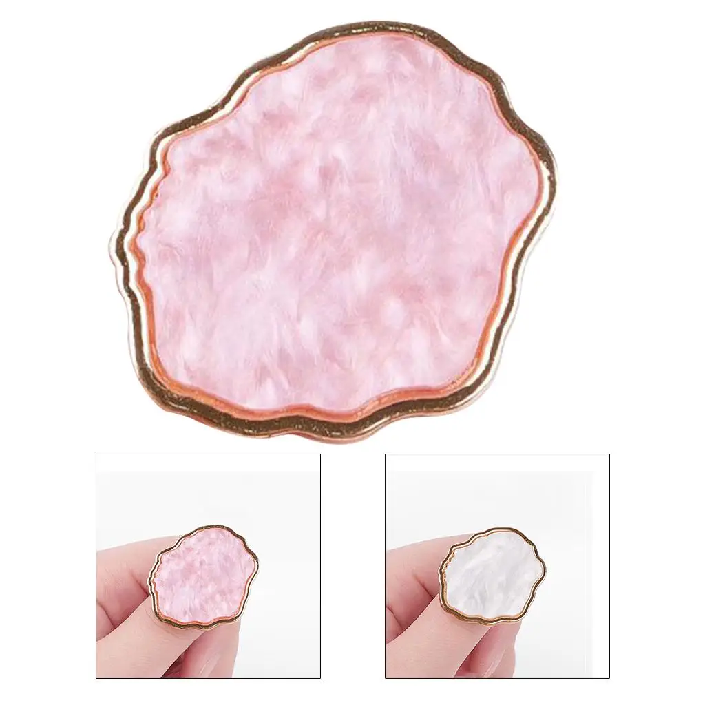 3x لوحة حلقة إصبع رخامية أدوات طلاء مانيكير للاستخدام المنزلي في الصالونات