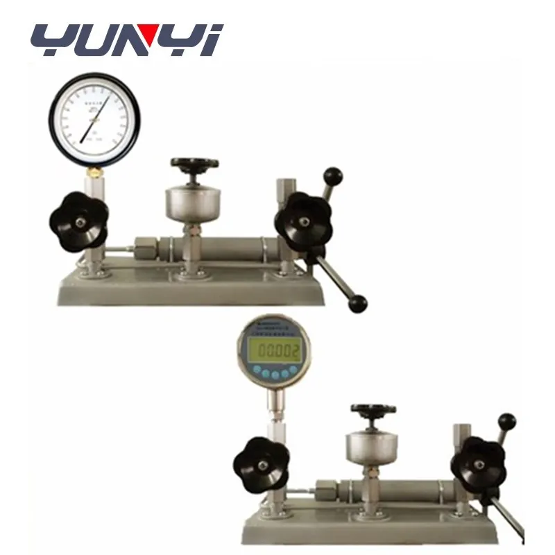 

60MPa precision pressure gauge calibrator