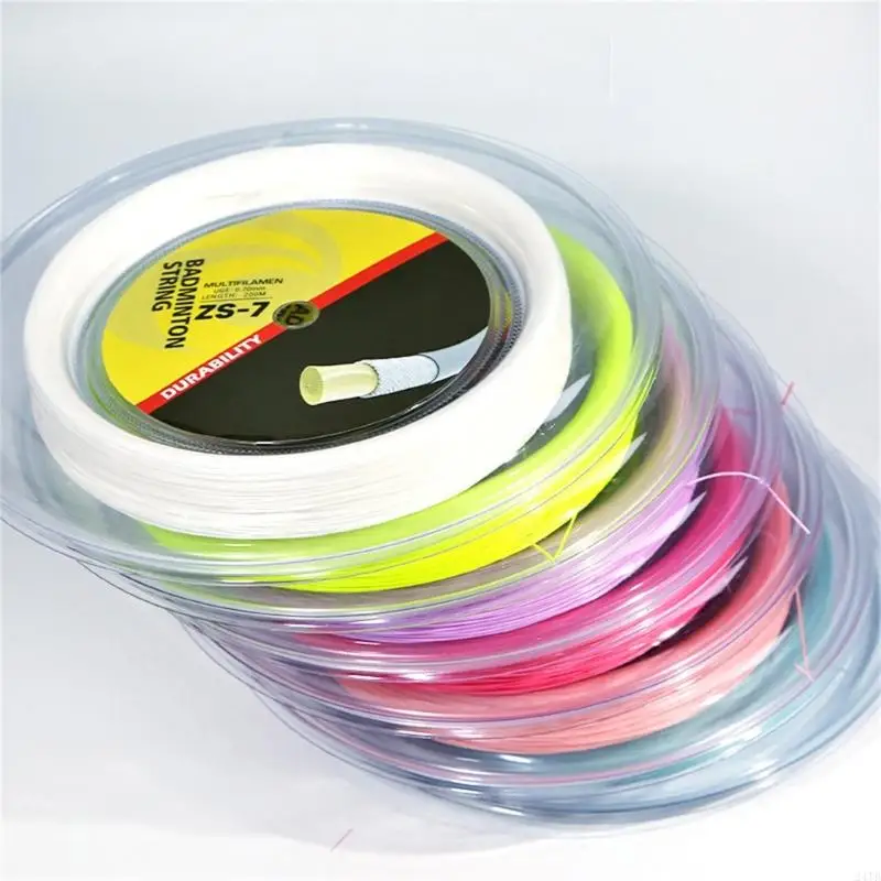 

High Performances 200m Badminton String Replacement Training Nylon String Line For Enhanced Speed And Precisely