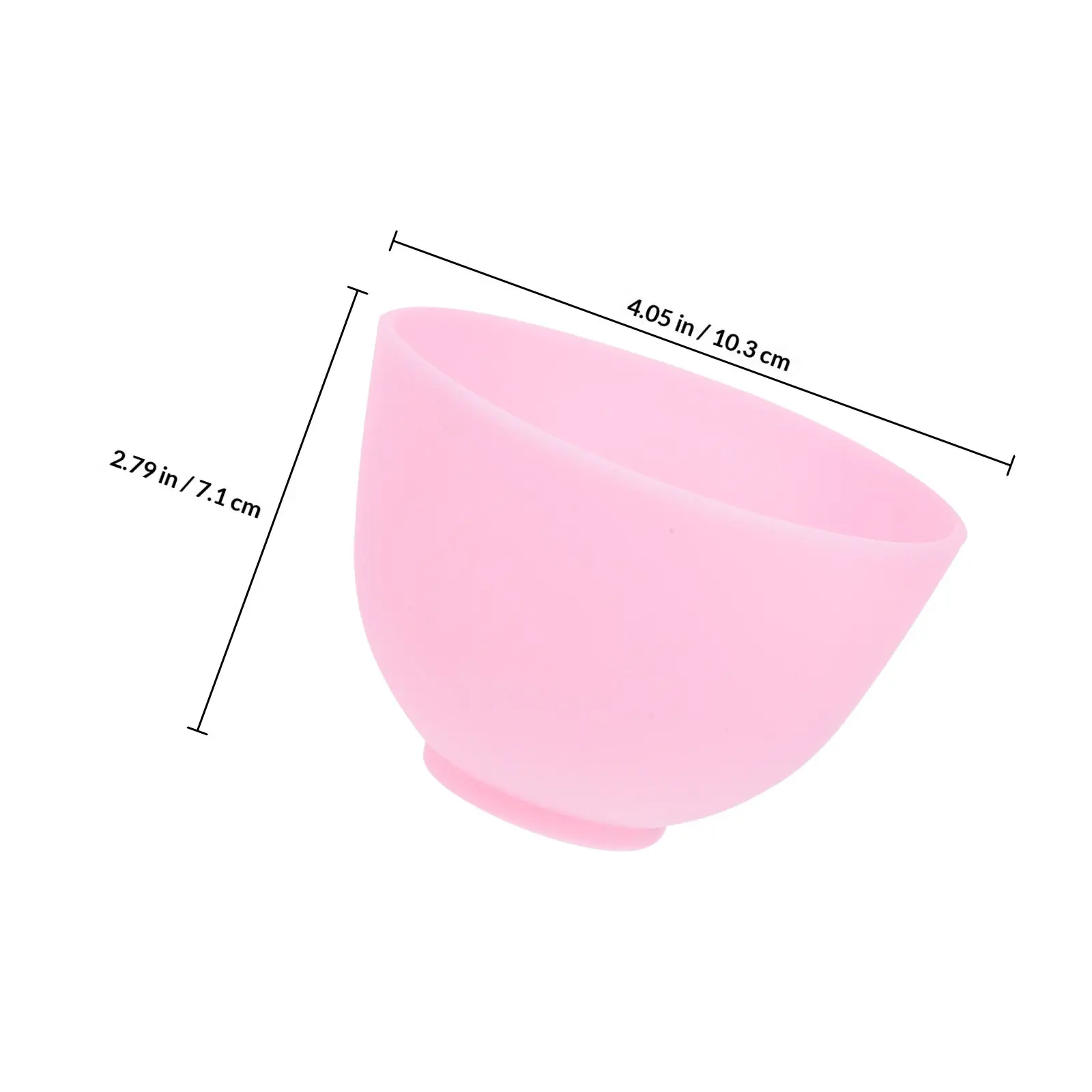 5Pcs Silicone Face Mask Mixing Bowl Premium DIY Skincare Tool Makeup Mixing Container Beauty Salon Supplies - view 3