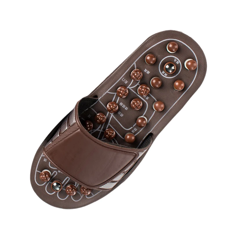 Acupressure Foot Massager Massage Slippers Shoes Reflexology Sandals Relief Plantar Fasciitis Arthritis for Men Women M