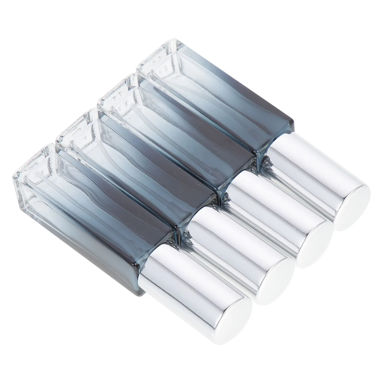 4 個の空の詰め替え可能な香水スプレーボトルガラス製の小さなボトル旅行用サブ包装容器化粧品エッセンシャルオイル用