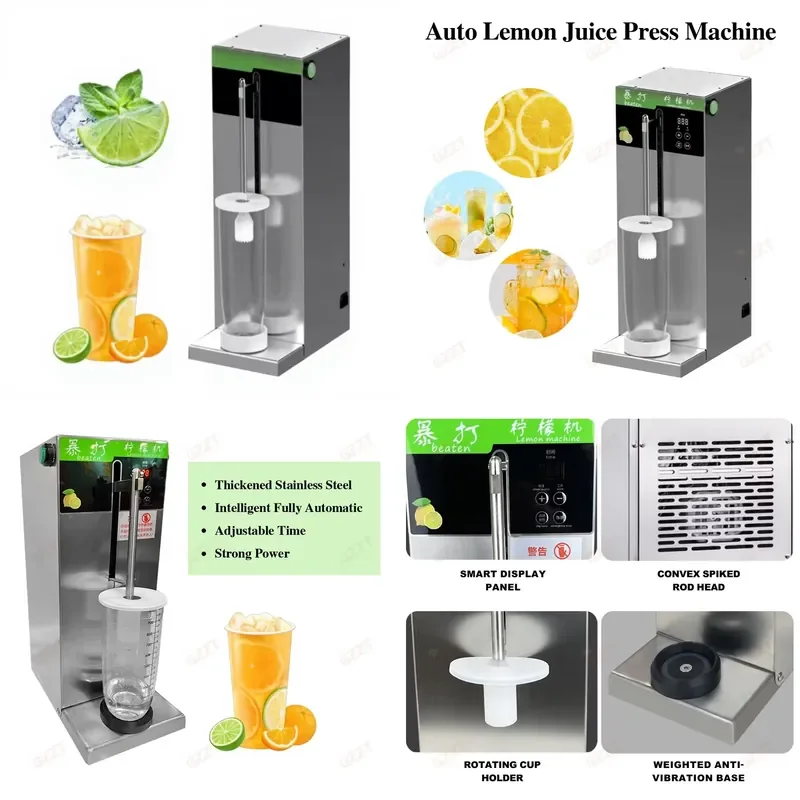 

Bubble Shop Commercial Multi Functions Lemon Hammering Juicing Machine Juice Beating Extraction Machine Ice Mashing