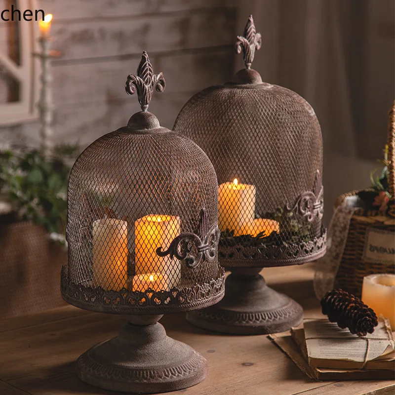 Zml dinner candle holder b&b decoration crafts photography props