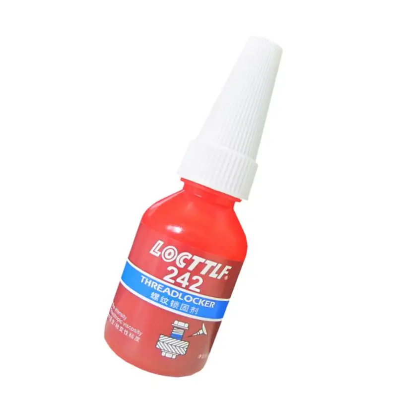 10ml Screw Glue Thread Locking Agent Anaerobic Adhesive 242 Glue Oil Resistance Fast Curing Hot Sale Glue For Fixing Screws