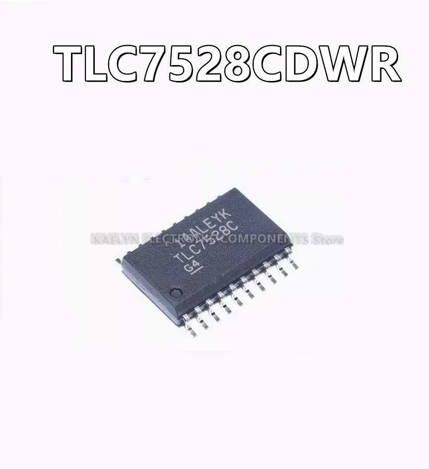 10Pcs/lot TLC6C5912QDWRQ1 TLC6C5912 TLC7528CDWR TLC7528C LED Driver IC 12 Output Linear Shift 8 Bit Digital to Analog Converter