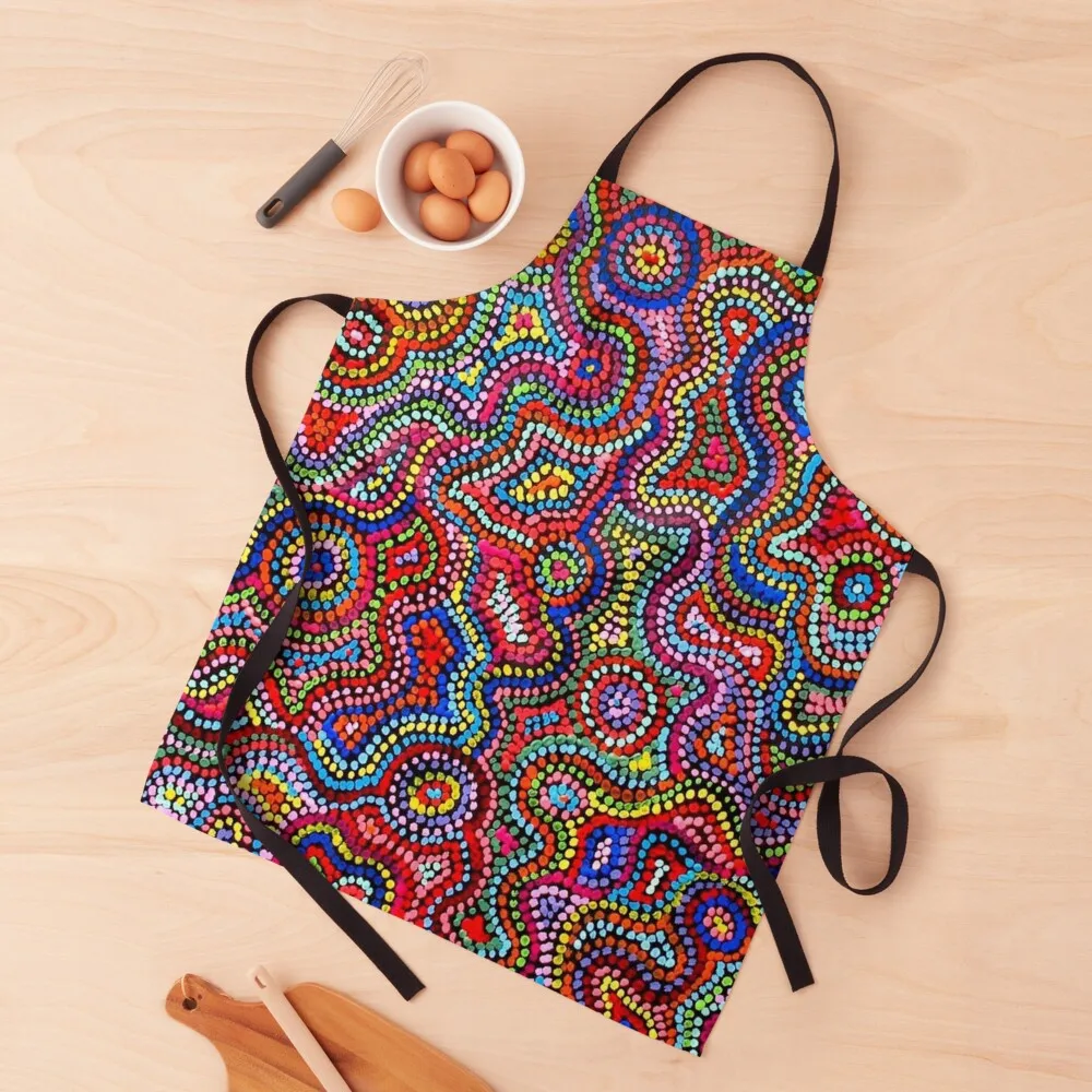 

australian aboriginal art Apron For Men painters Waterproof Kitchen For Women Apron
