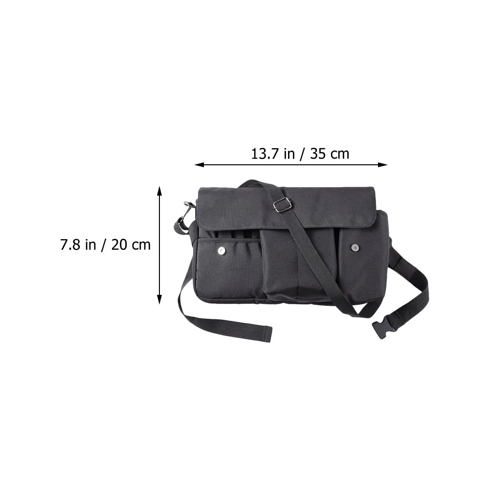 Makeup Storage Fanny Pack Estuche Para Maquillaje Bag Case Brush Stand Organizer Belt Canvas Portable Makeup tool bag