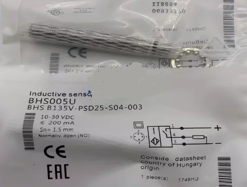 New Inductive Sensor BHS005U BHS B135V-PSD25-S04-003 High Voltage Resistant Proximity Switch Sensor