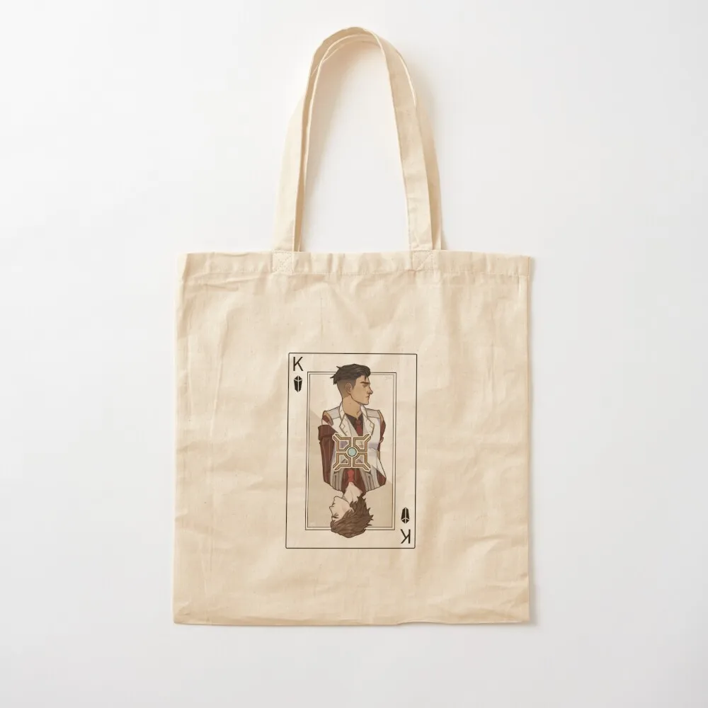 JayVik: King of Diamonds Tote Bag shopper bag woman tote bag men's Women's bags eco folding