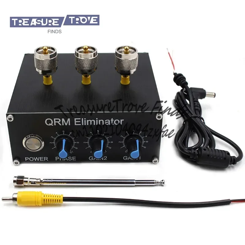 

Eliminator X-Phase QRM Eliminator Phase X (1-30 MHz) HF bands Aluminum Alloy Housing