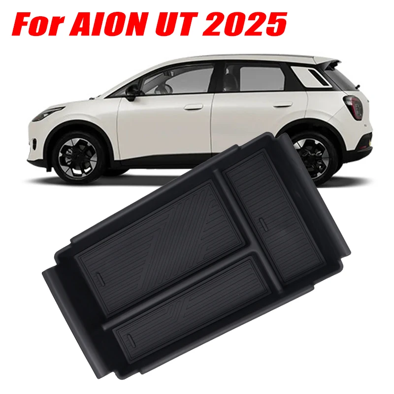 For AION UT 2025 Model Armrest Storage Box ABS Central Organozer Tray Stowing Tidying Car Accessories