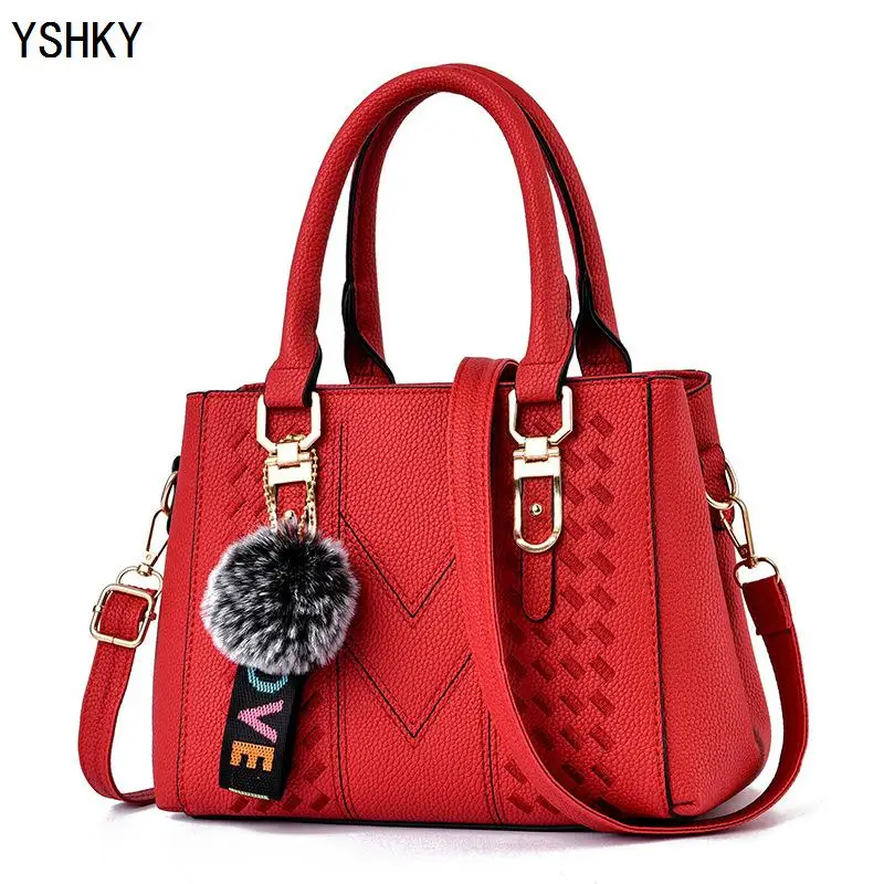 Female bag shoulder bags for women 2020 New fashion crossbody bag luxury handbags women bags designer travel Hairball bag