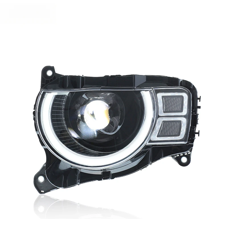 Suitable for 2020-2024 Land Rover Defender Headlight Assembly Modification High-End Matrix Lens LED Daytime Running Light Turn S