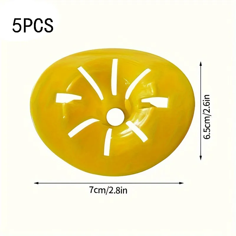 5 szt. Plastikowe pułapki lejek dla rolnictwa i leśnictwa pułapki na osy Vespa proste przenośne lejek łapacz pułapki