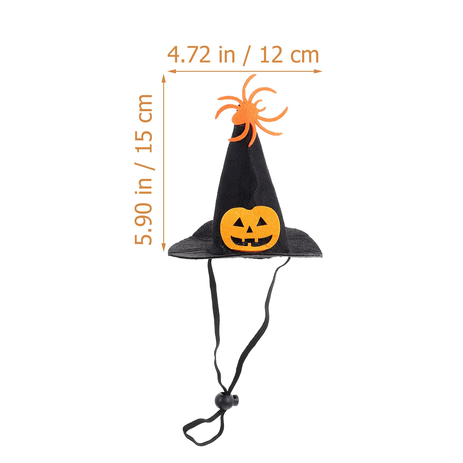 

1 set Adjustable Pet Dog Costume Stylish Hat Party Neckerchief Halloween Decor Puppy Kitten Cosplay Headdress Pet Supplies 1 Set