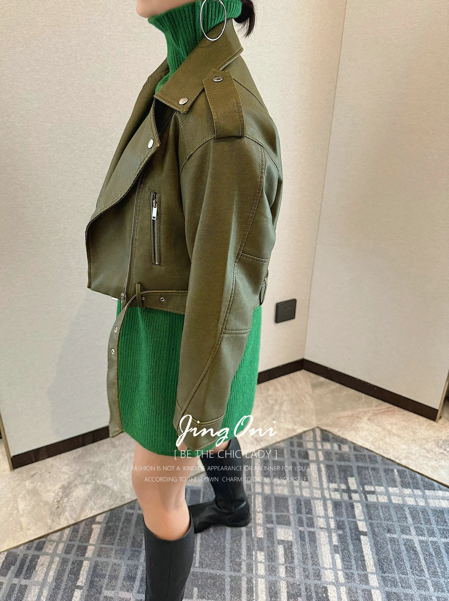 Kurtki ze sztucznej skóry, topy, odzież damska Y2K, jesień 2025, styl koreański, vintage, elegancki, krótki płaszcz, odzież wierzchnia, luksusowa moda