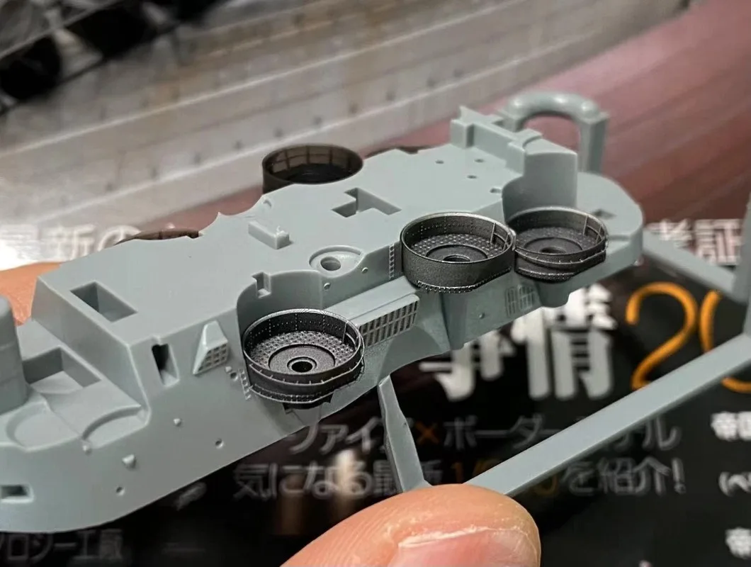 BUNKER Studio 1/700 IJN YAMATO Class Gu n Emplacements 3D Print set
