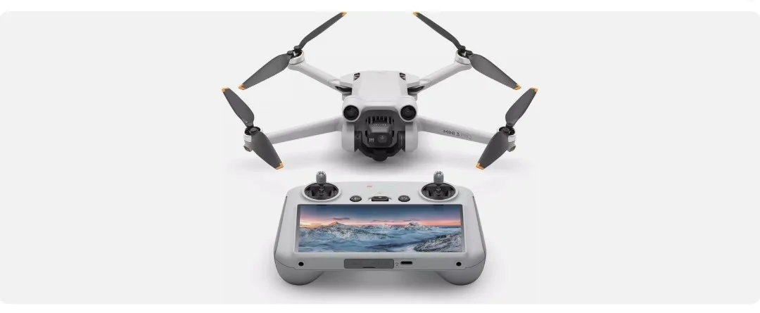 ยอดขายสูงสุด DJI Mini 3 Pro DJI RC ระยะไกล 4K กิมบอลหมุน 48MP