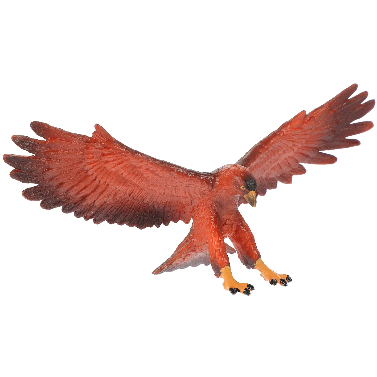 

Mini Plastic Eagle Decoration Realistic Lifelike Simulation Bird Statue for Desktop Nursery Bedroom Home Office Decor