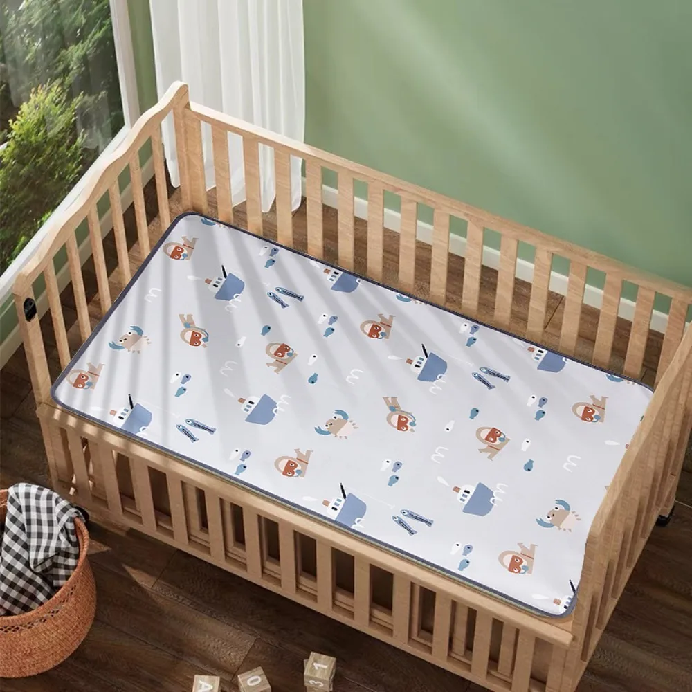 لينة مقاوم للماء الطفل البول حصيرة تنفس لطيف الكرتون حفاضات الطفل سجادة لتغيير الحفاض القماش السرير حامي حفاضات الكبار #1