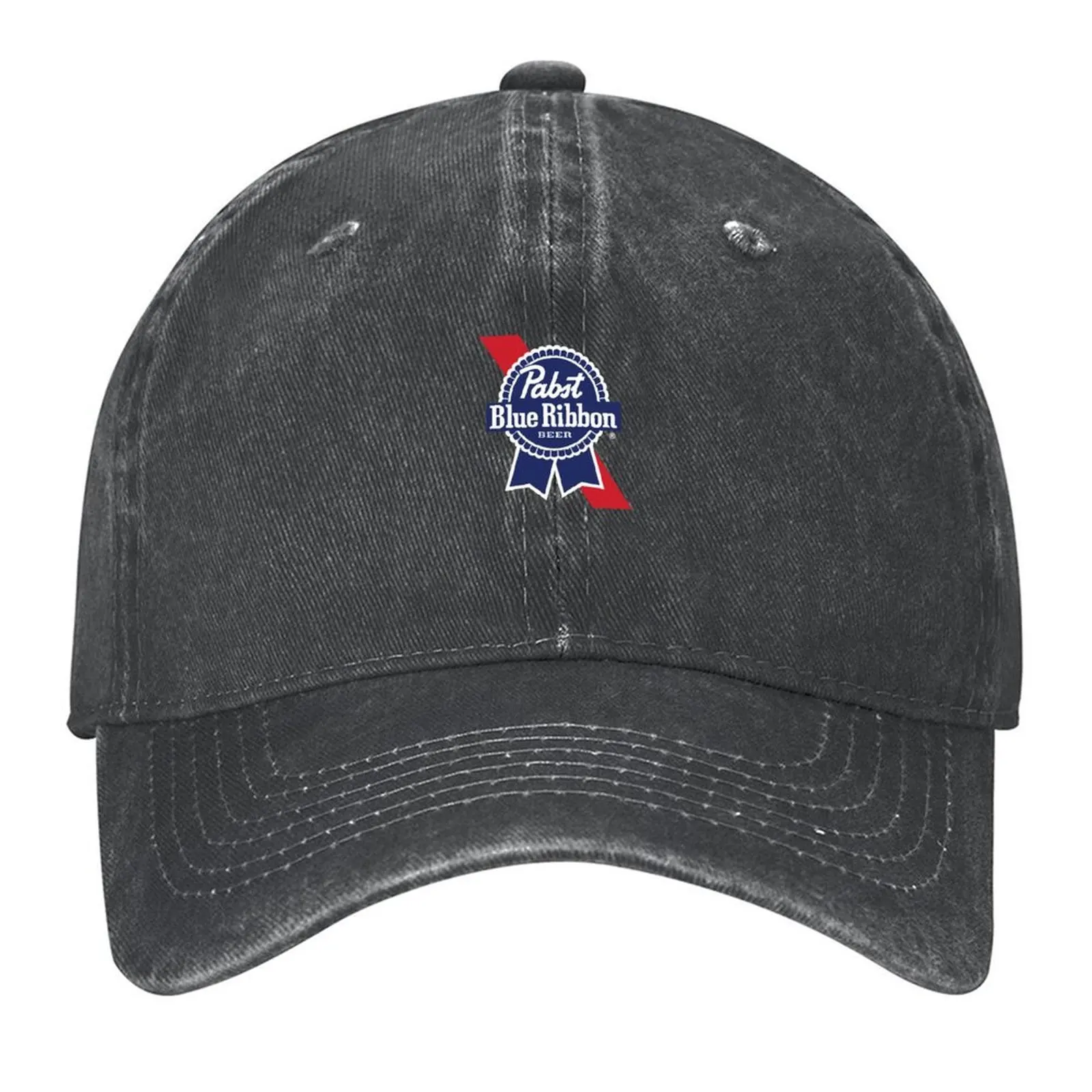 

Pabst Blue Ribbon beer Baseball Cap luxury woman cap Golf Snap Back Hat fun hats Women's Golf Clothing Men's