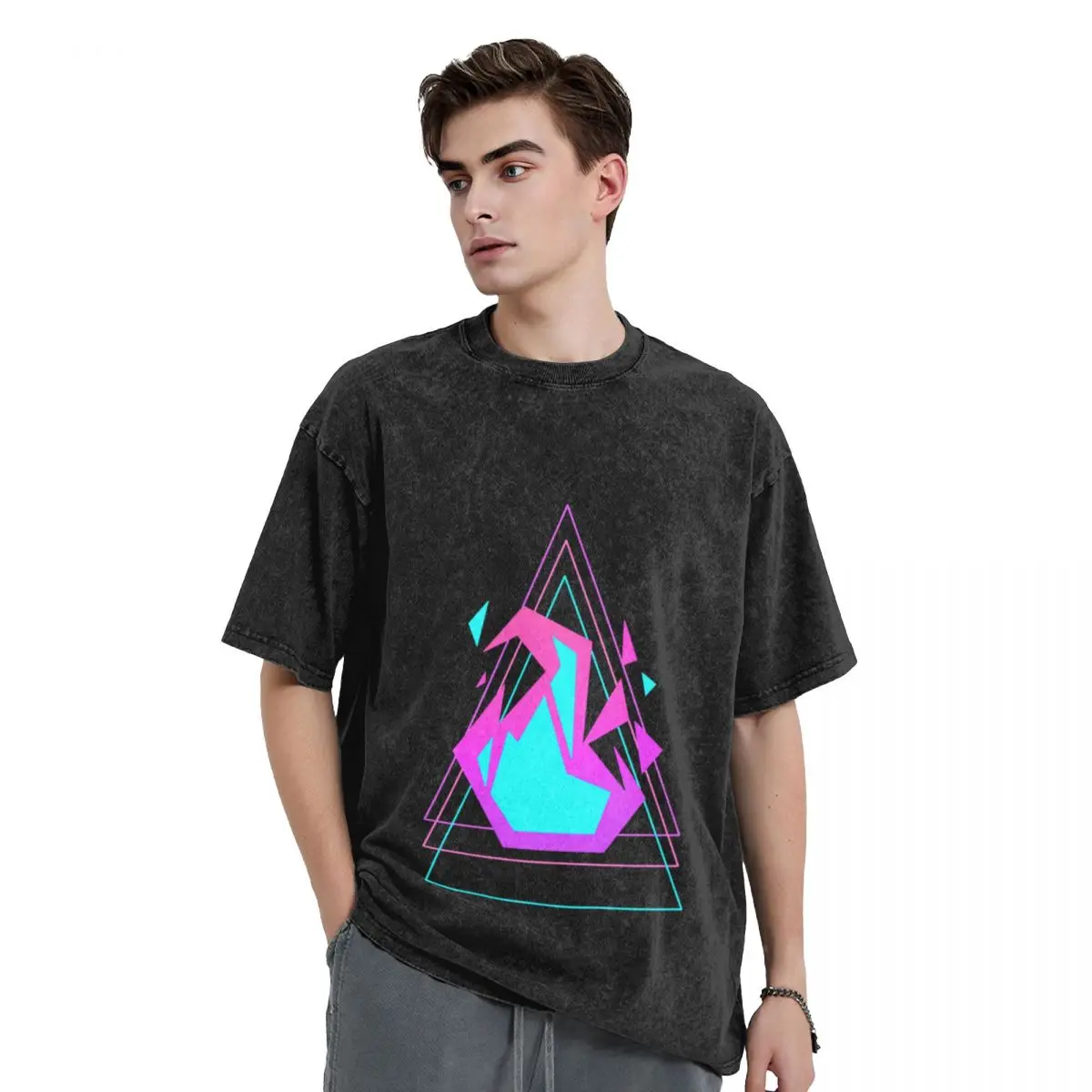 Burnish Flame T-Shirt plus sizes essential t shirt cute tops outfits for men