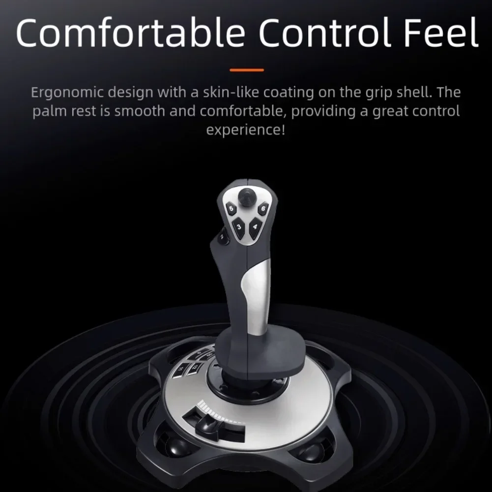 Flight Simulator Joystick Controller For PC Joystick Flight Simulator Gamepad Controller For Excellent Gaming Experience