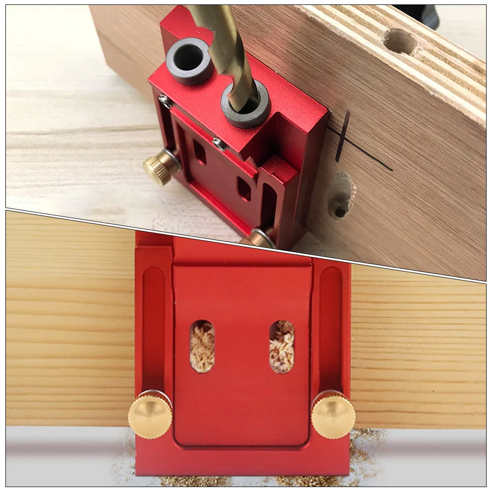 

1 комплект, карманное отверстие, 15 градусов, направляющая для сверла из алюминиевого сплава для деревянного дюбеля 12-38 мм, портативный деревообрабатывающий инструмент, столярные аксессуары