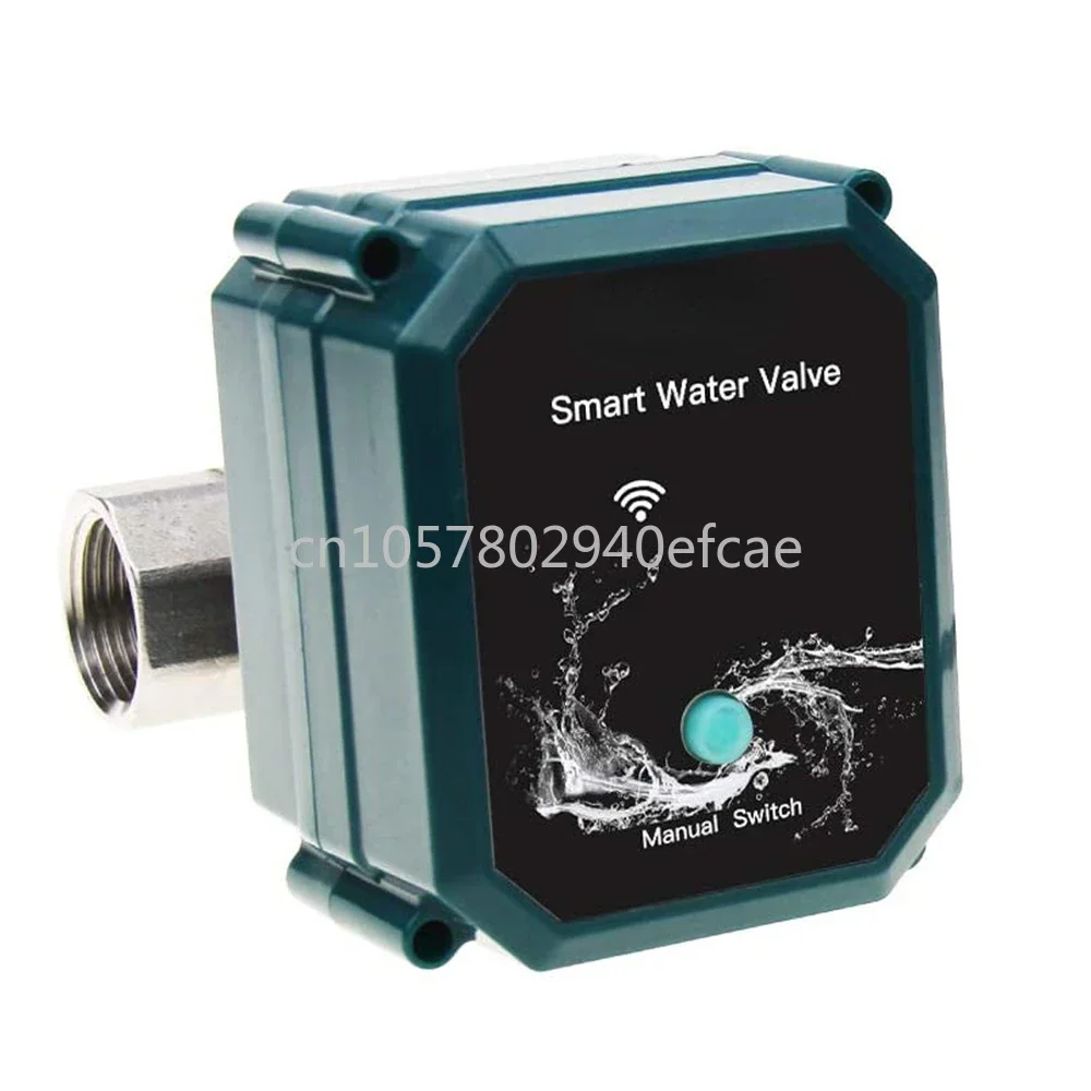 Smart Water Valve Wireless Remote Control Timing Zigbee WIFI BSP NPT DN20 Works with Alexa Google Home Tuya APP