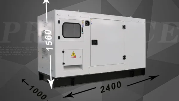 Generator Gas Senyap 120KW Dijual