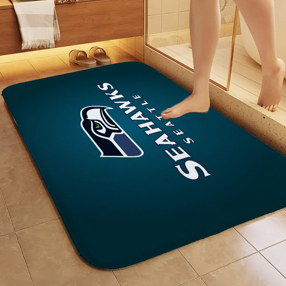 السجاد لغرفة النوم ديكور S-سياتل سيهوكس سجادة صلاة سجادة غرفة النوم ممسحة باب المدخل مخصص المطبخ البساط مخصص المنزل