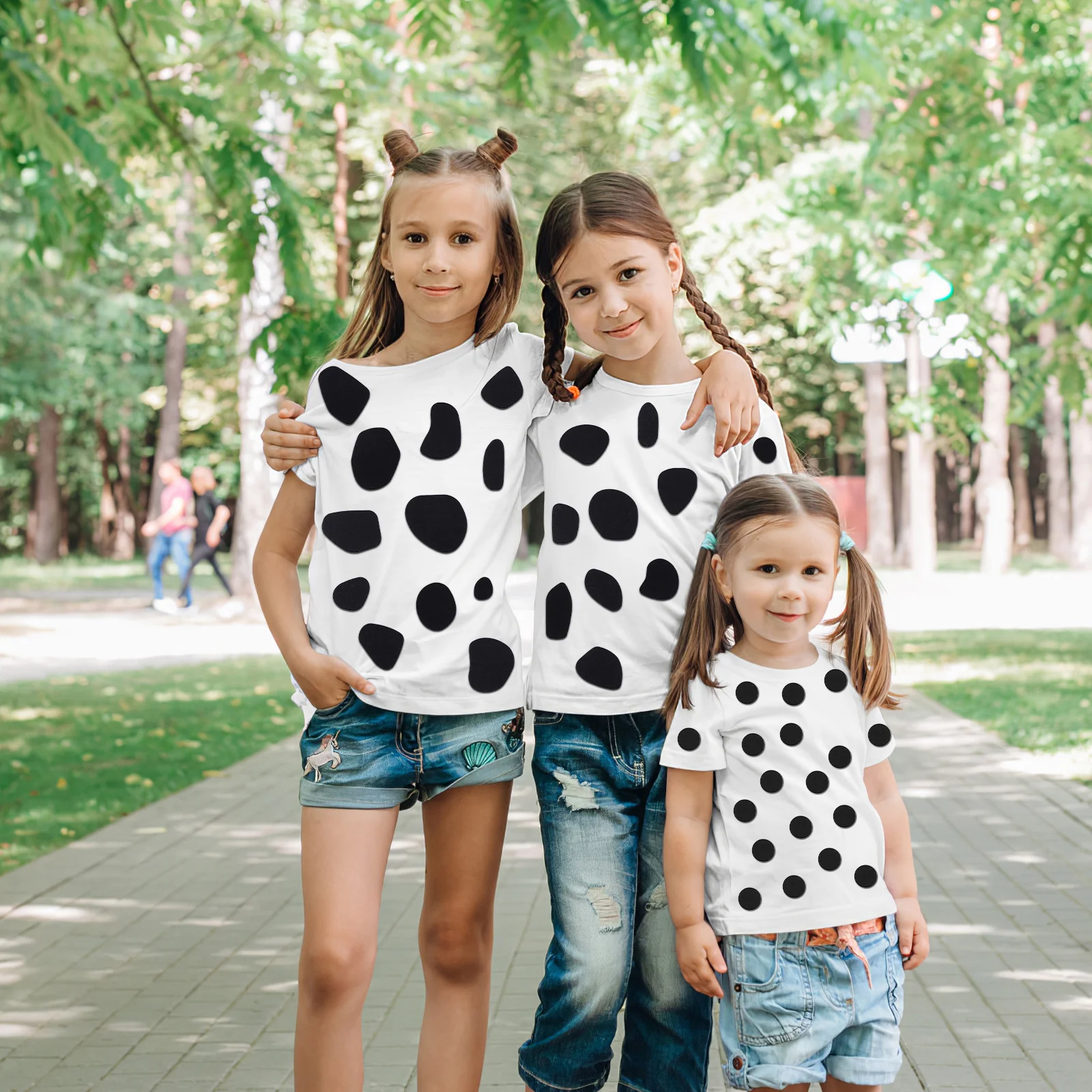 

10 Sheets Adhesive Felt Pads Irregular Shapes Sticky Dots for Crafts Clothes DIY Felt Fabric Stickers