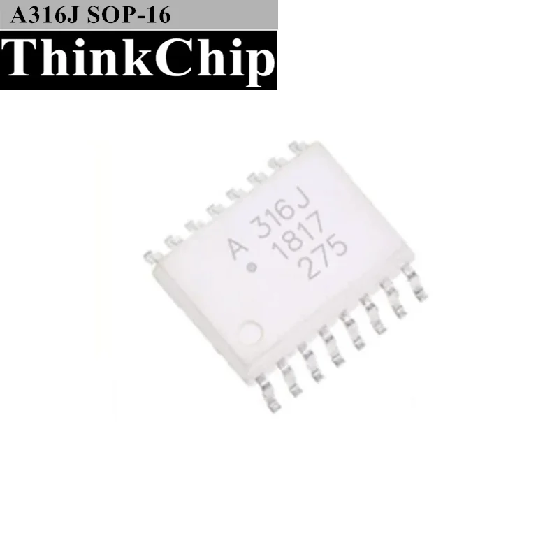 (10 pieces) (Marking A316J) SOP-16 logic output optocoupler chip