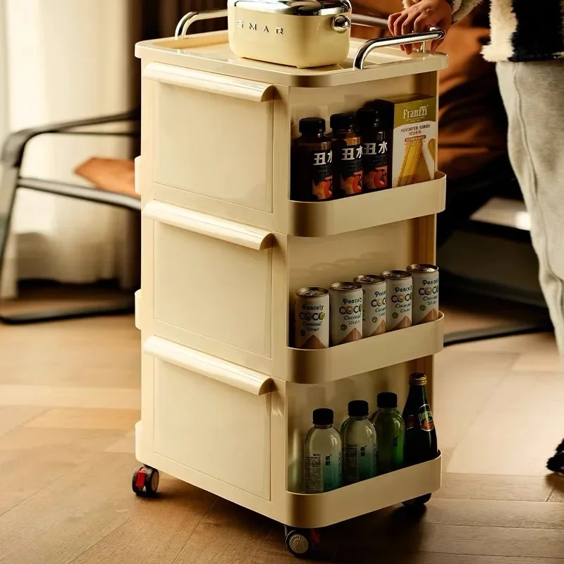 Trolley-Rack, abnehmbarer Kosmetikschrank für Snacks