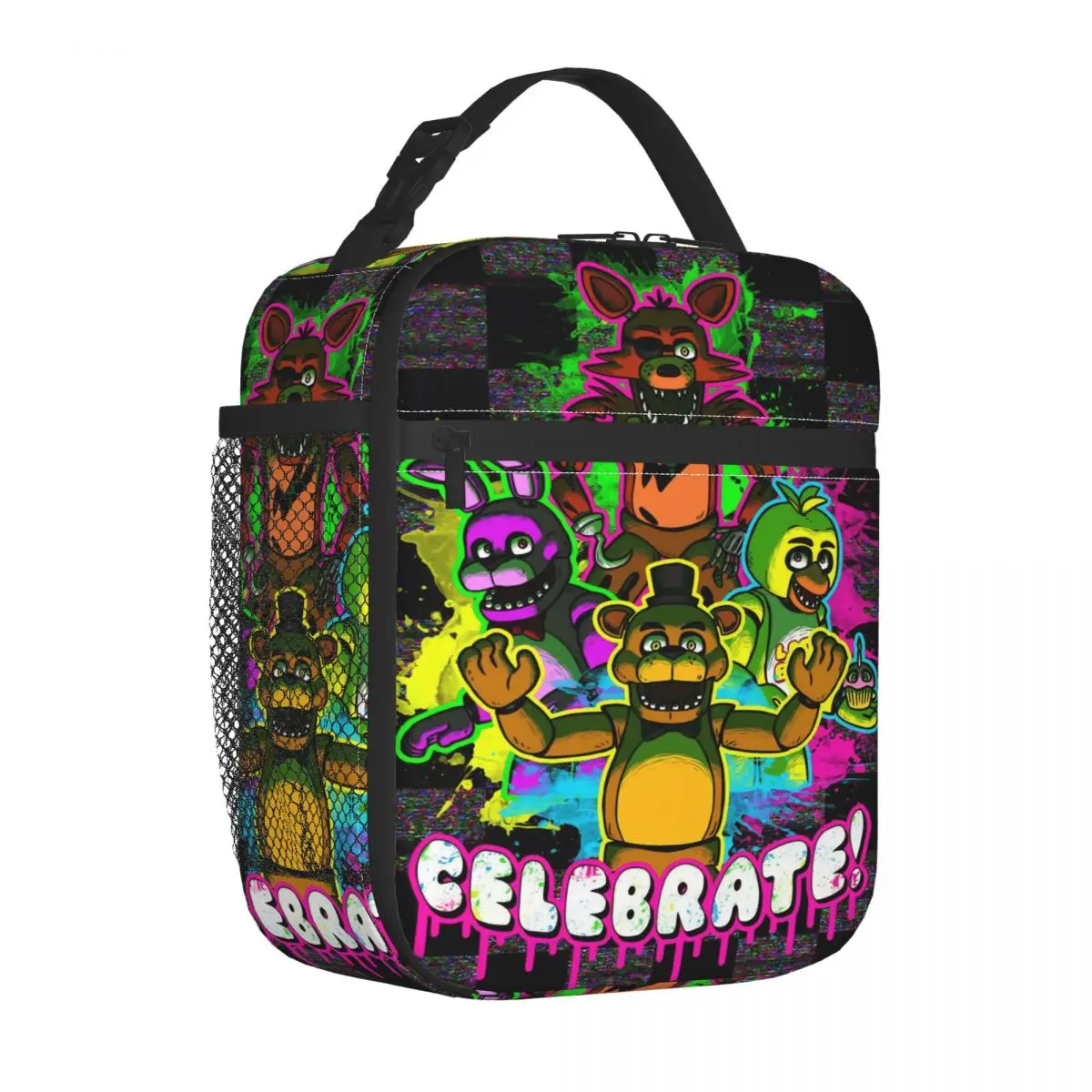 Fiambrera FNAF At Freddys Producto Caja de comida Estilo Ins Fiambrera térmica para exteriores