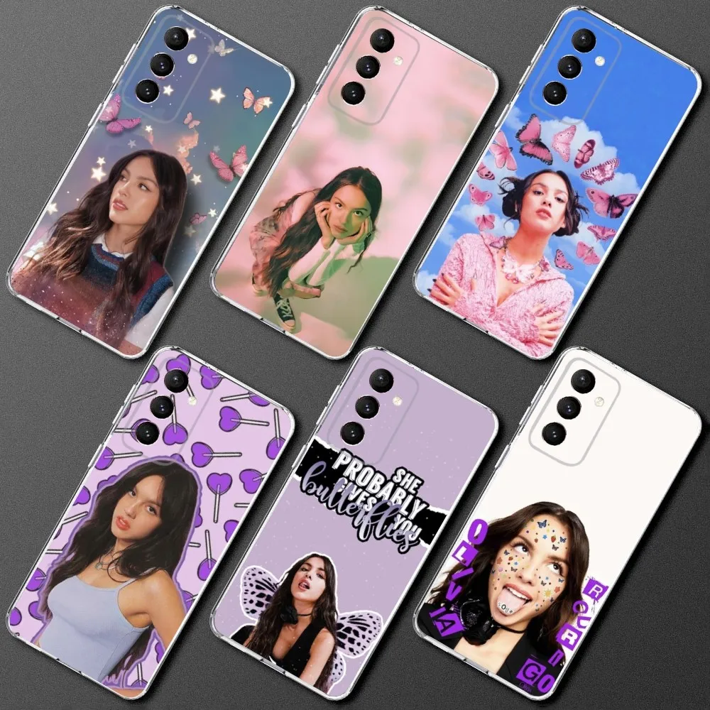 O-Olivia R-Rodrigo-S Phone Case Silicone Case For Samsung S30,S23,S21,S22,S20 Ultra,S20 FE lite,S10,S9,S8 PIus Cover Clear