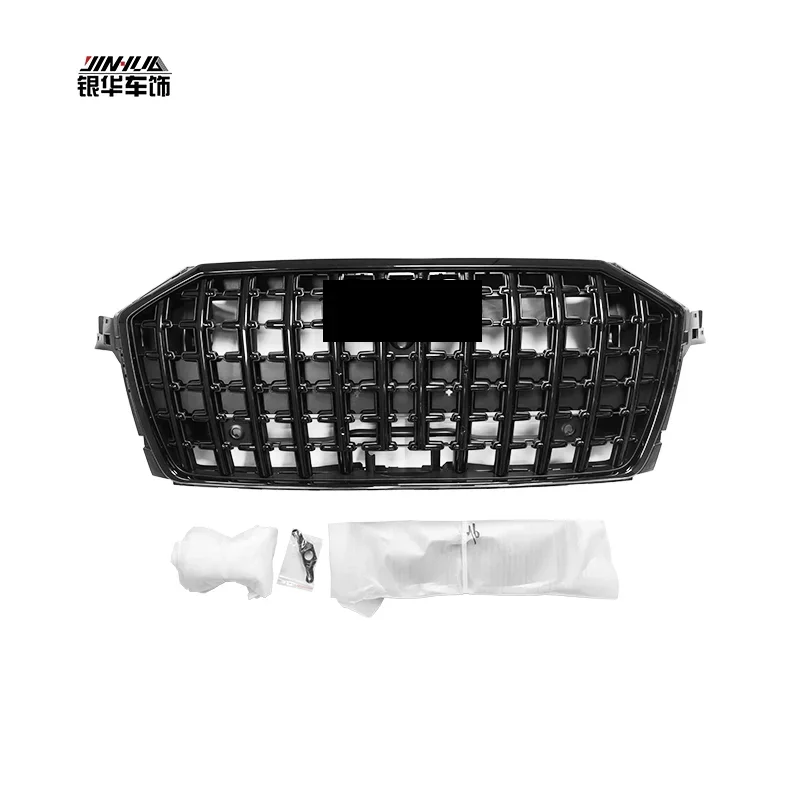 

Popular Hot sell Yinhua Manufactory Wholesale 23+ A8 Matt Black Car Grills High Configuration Grill Mesh for Car