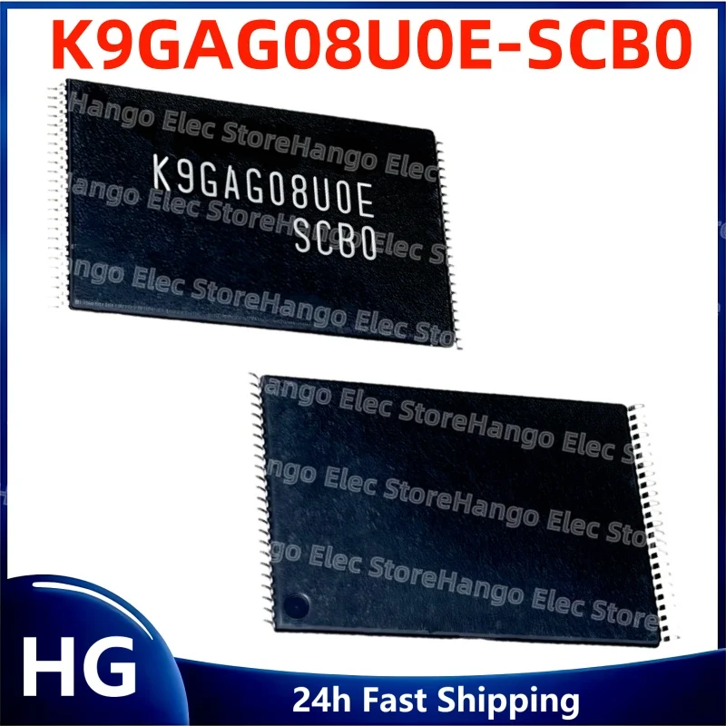 5PCS Brand new and original  K9GAG08U0E K9GAG08UOE-SCBO K9GAG08U0E-SCB0 TSOP‑48  IC