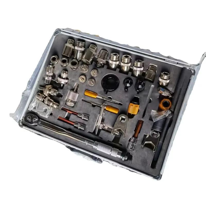 

Haoshiyuan China Supply One Set 40pcs Common Rail Injector Assemble Disassembly Tools for Engine Repair 10kg 6 Month