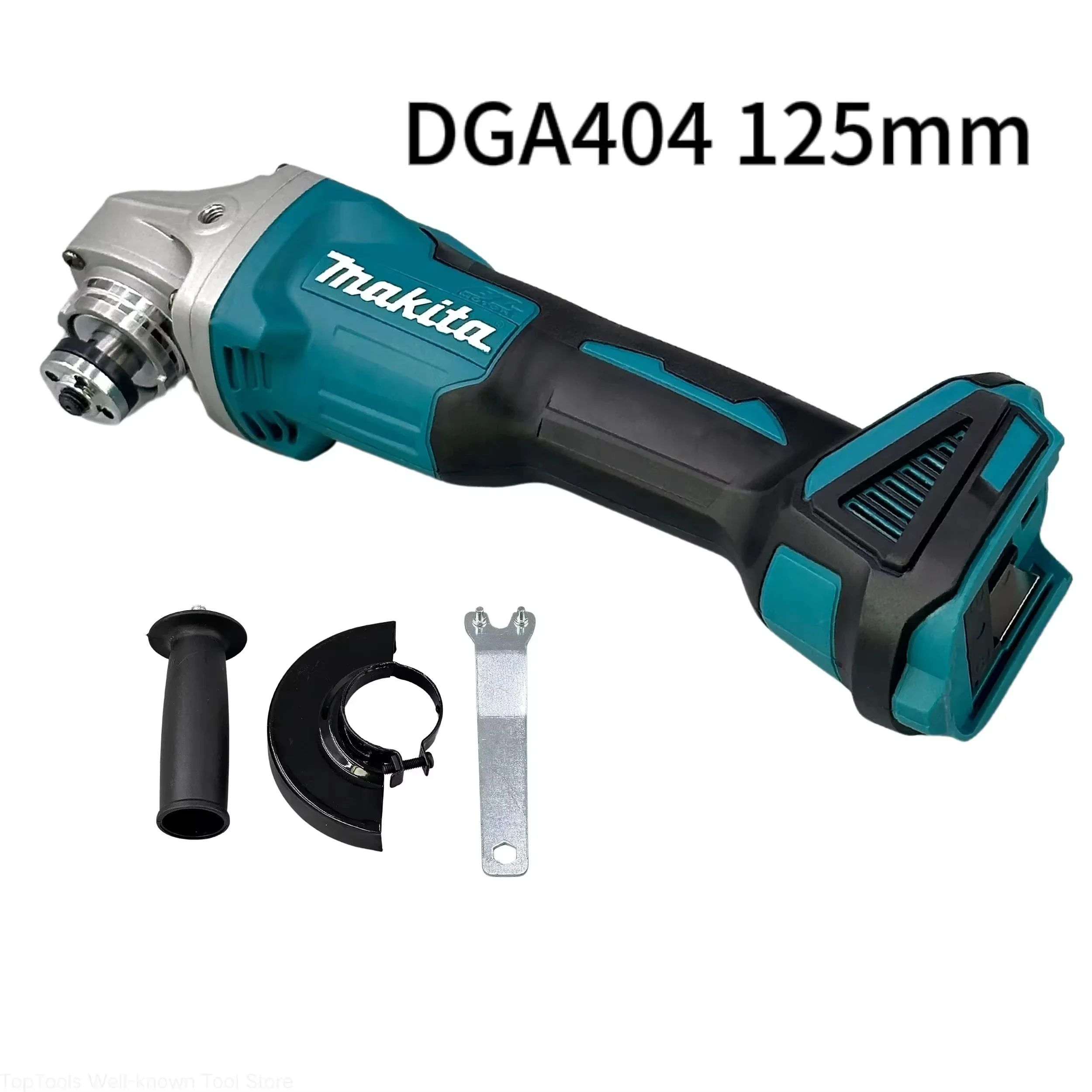 Originele Makita DGA404 125mm Borstelloze Haakse Slijper Li-ion Batterij Draadloos Snijden Polijsten Slijpen Voor Makita 18V Batterij - afbeelding 2