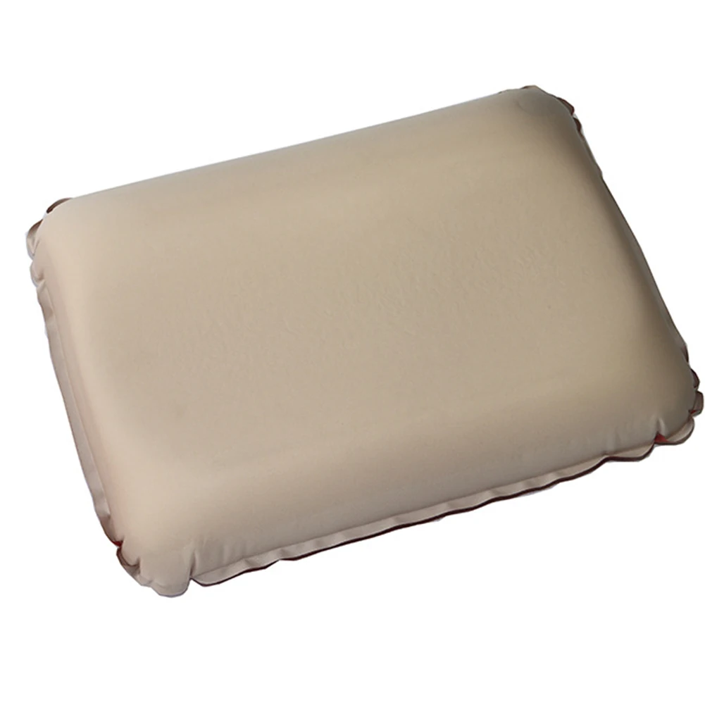 وسادة أوتوماتيكية وسادة التخييم التخييم بين عشية وضحاها نسيج الحرير الحليب الناعم للتخييم والعتاد وسادة التضخم التلقائي