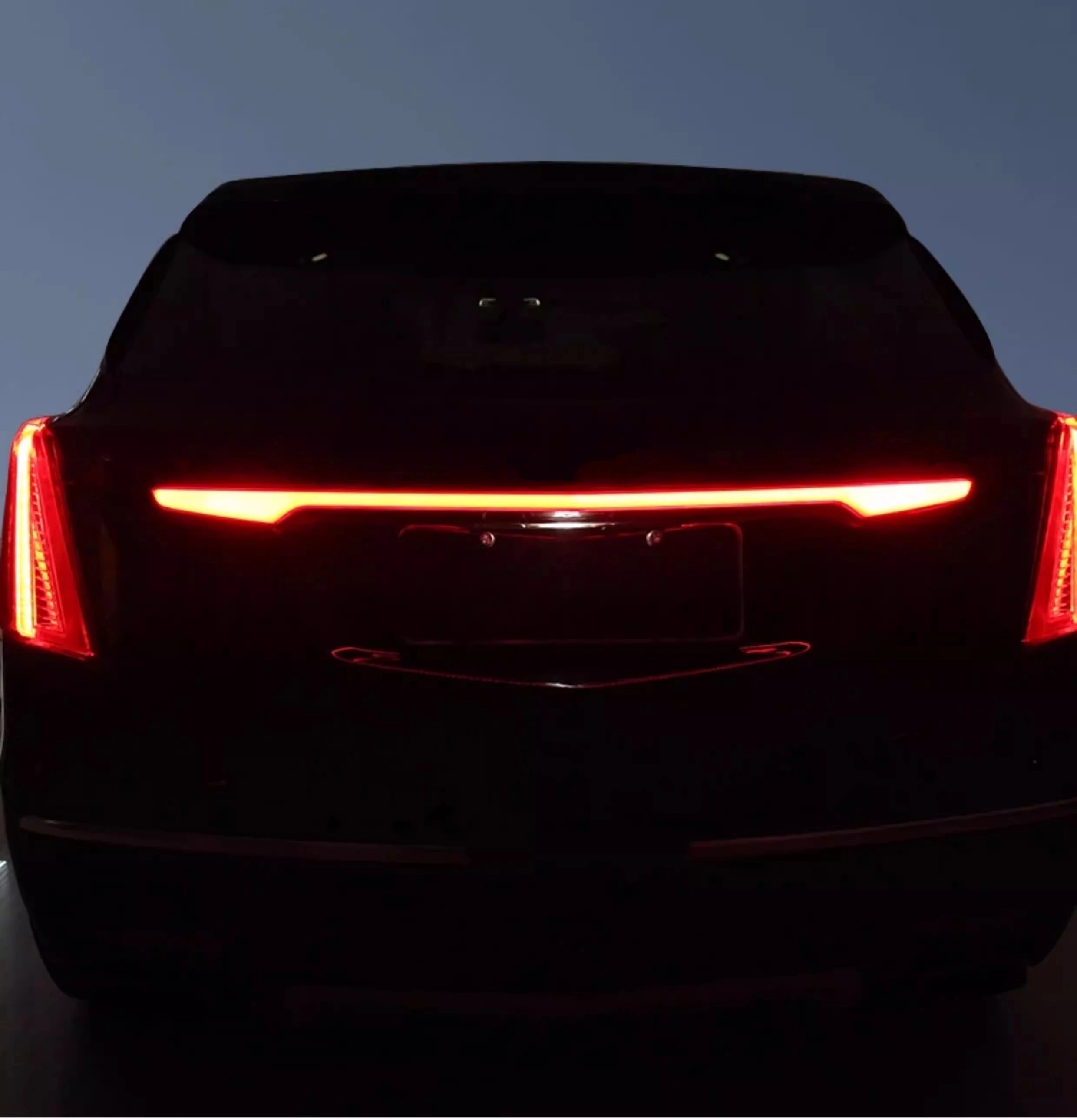 LED Through Lamp for Cadillac XT5 2016-2024 modified Dynamic Rear Center light tailgate trunk strip