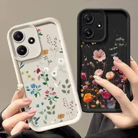 Leaves Flower Phone Case For Motorola Edge 50 Fusion Cases 40 NEO Pro G84 G35 G85 5G G22 G32 G52 G30 G60 Soft Silicone Capa