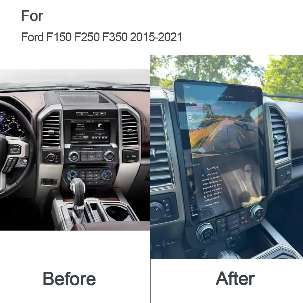 DSP Carplay 14 8G + 128G IPS مشغل السيارة الوسائط المتعددة GPS WIFI الملاحة لفورد F150 F250 F350 الهروب Explorer Edge E150 موستانج