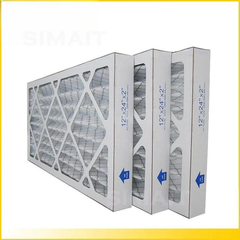 G4 Pleated Panel Air Filter   | Paper Frame HVAC Pre-Filter for Computer Room & AC Unit