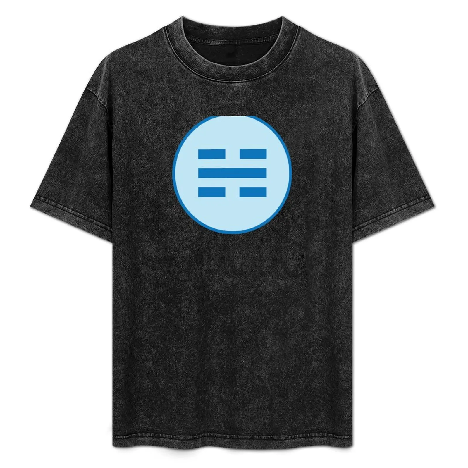 I Ching Water Trigram ( Kan ) T-Shirt new edition plus size tops mens vintage t shirts