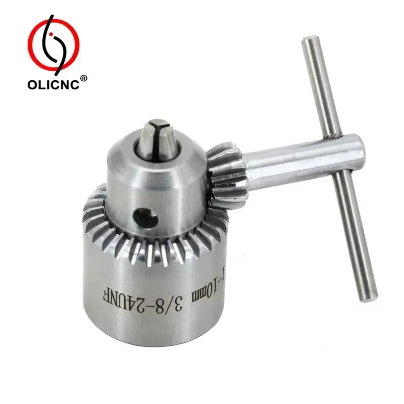 0.6-6mm Drill Chuck   Stainless Steel Key Type Drill Chuck for Drill Machine